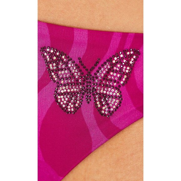 Agua Bendita Maryan One Piece in 70s Multi Medium New Reversible Swimsuit - Picture 4 of 11